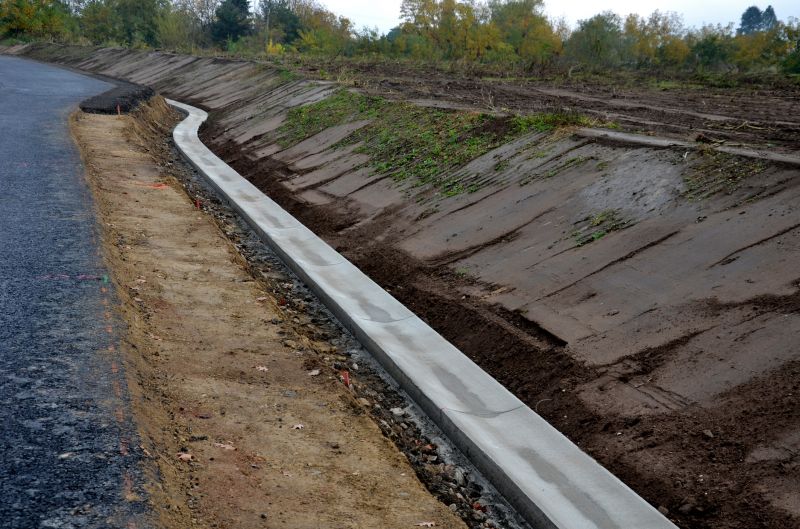 Slope and Drainage Installation